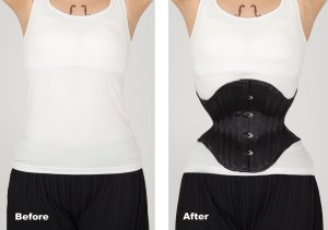 画像4: JFU-3 （Steep incline Hourglass Underbust Corset)