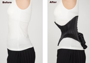 画像5: JFU-3 （Steep incline Hourglass Underbust Corset)